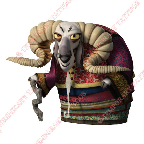 Kung Fu Panda Customize Temporary Tattoos Stickers NO.3355